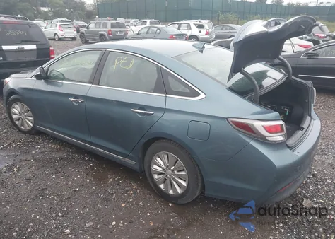 2016 Hyundai Sonata Hybrid Se из США, поврежденный, VIN KMHE24L11GA041670